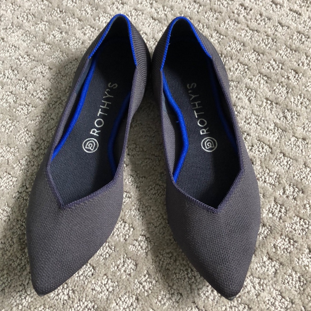 Rothy’s The Point in Shale size 9